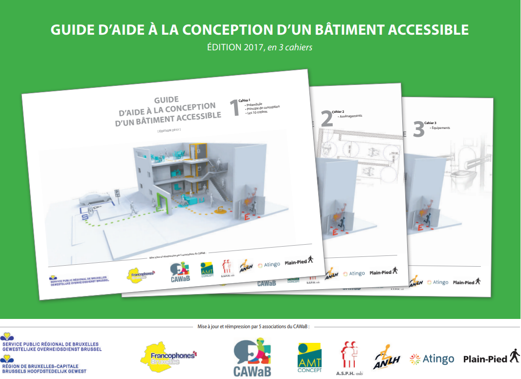 Photo de couverture du Guide d'aide à la construction d'un bâtiment accessible